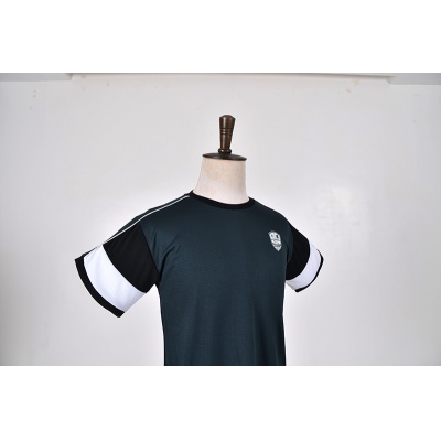 圆领短袖T恤（墨绿色）/Student Sport T-shirt (Dark Green)