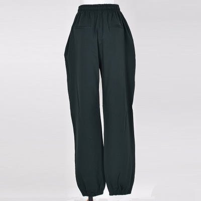 运动长裤（男女同款）-墨绿色/Sports pants (Unisex)-Dark Green