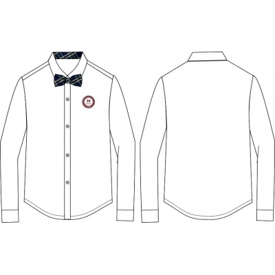 小学男孩礼服长袖上衣